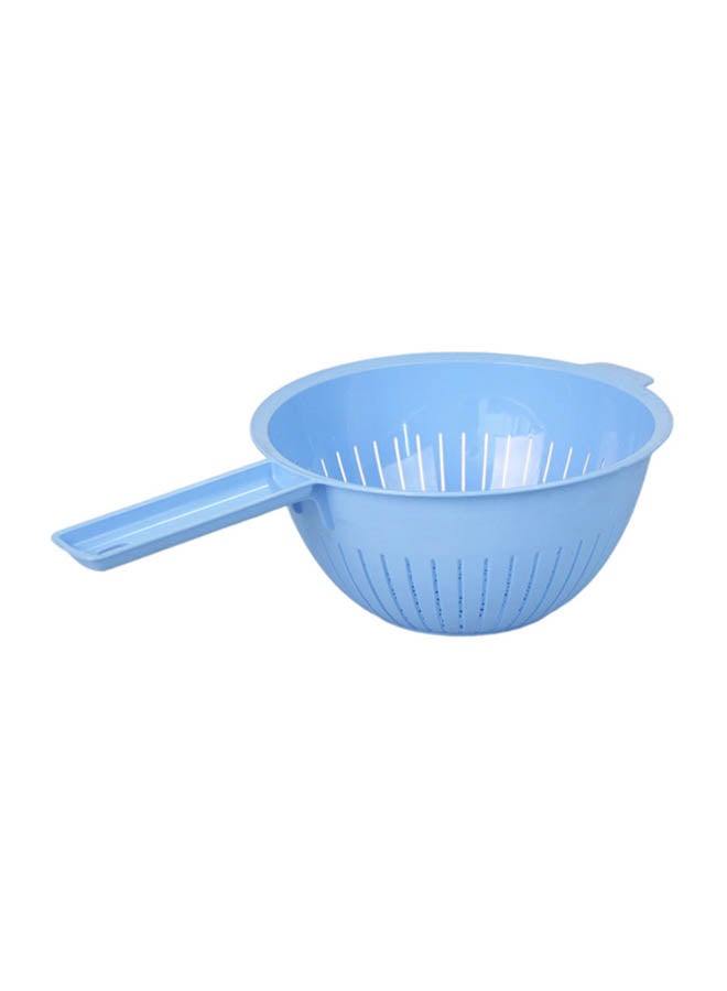 Sieve With Handle Blue Standard
