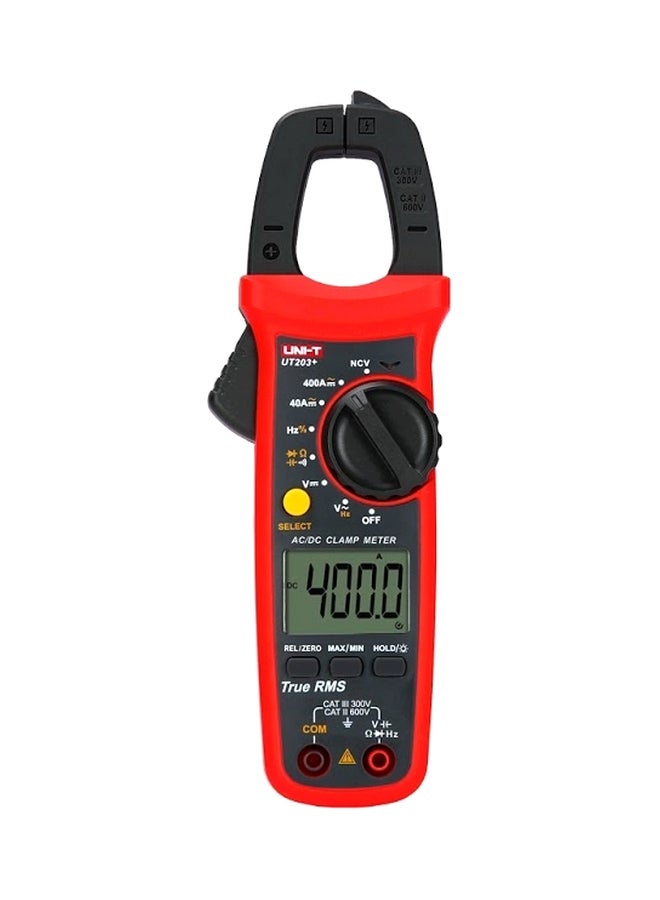 UNI-T - AC/DC Digital Clamp Meter Black/Red 23centimeter - Image 1