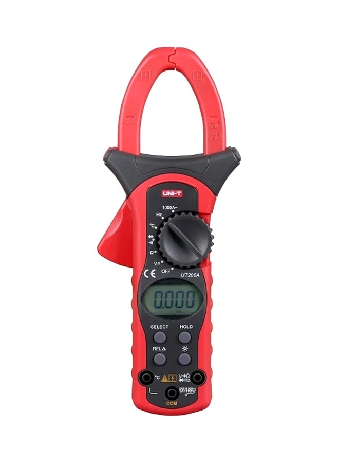 UNI-T Digital Clamp Meter Red/Black 25cm - Image 1