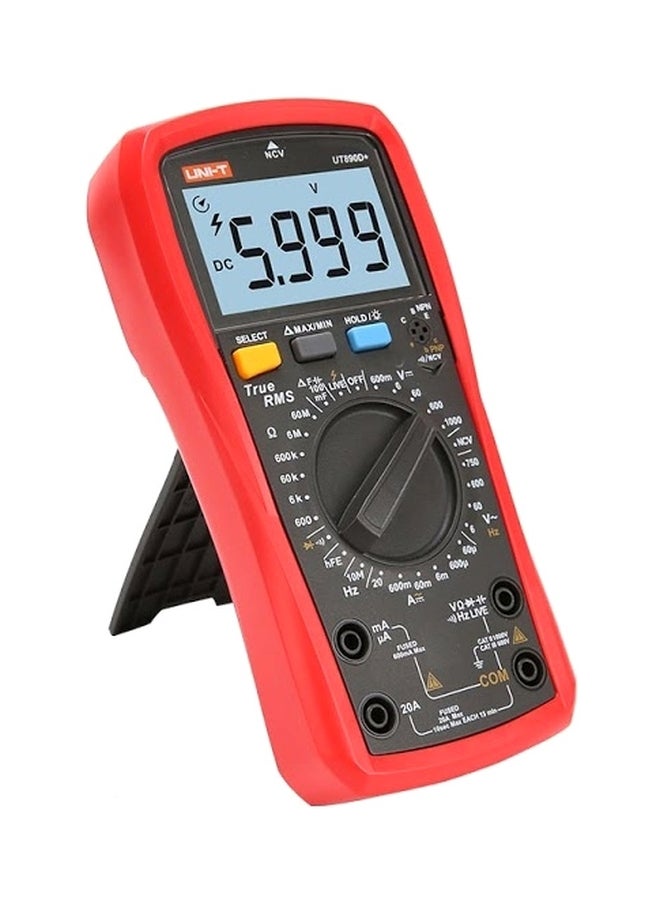 UNI-T Digital Industrial And Scientific Multimeter Grey/Red 22cm - Image 2