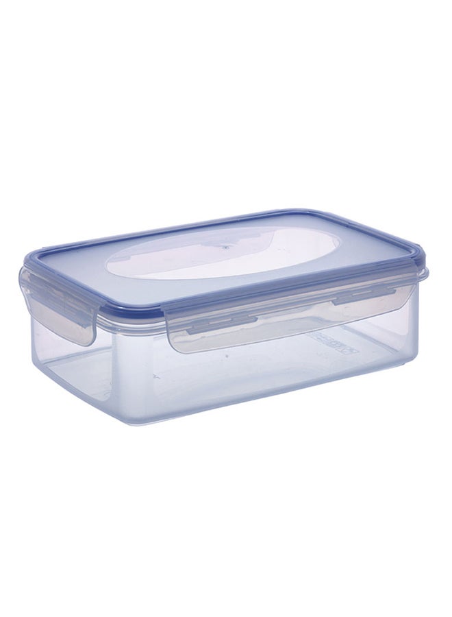 Lock And Lock Square Water Tight Food Container Clear/Purple 21x14x7cm