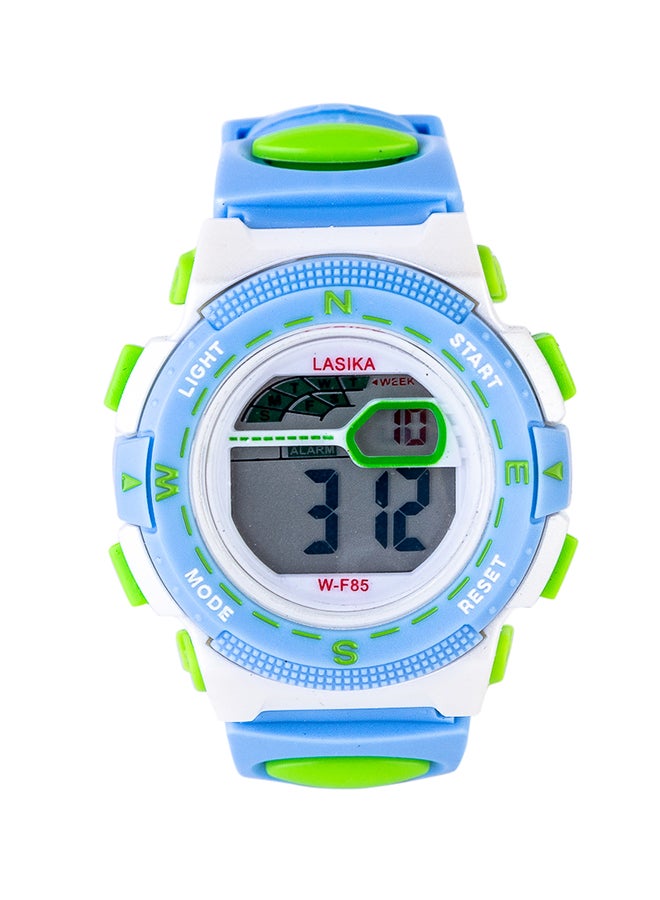 Kids' Silicone Strap Digital Wrist Watch 85-12