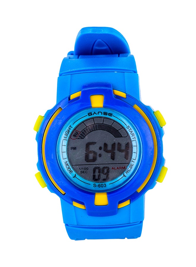 kids_unisex Silicone Strap Digital Wrist Watch 603-12