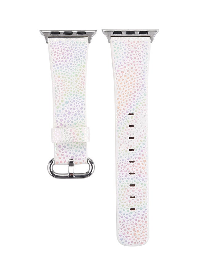 Generic - Leather Digital Watch Band For Apple Watch Series 3/2/1 42Mm - Image 1