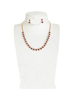 2-Piece Rhinestone Jewellery Set