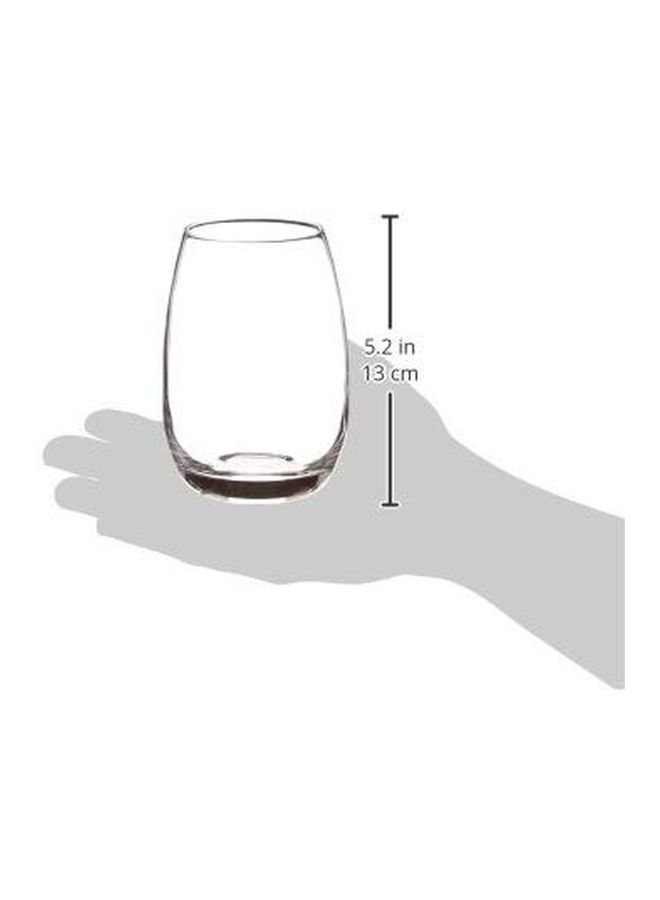 Luigi Bormioli - 4-Piece Michelangelo Stemless Glass Set Clear - Image 1