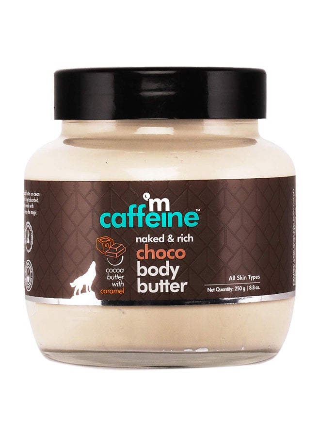 MCaffeine Naked And Rich Choco Body Butter 250grams - Image 1