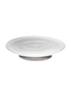 Portmeirion Porcelain Cake Plate White 12.75x2.5inch  - Image 1