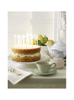 Portmeirion Porcelain Cake Plate White 12.75x2.5inch  - Image 3