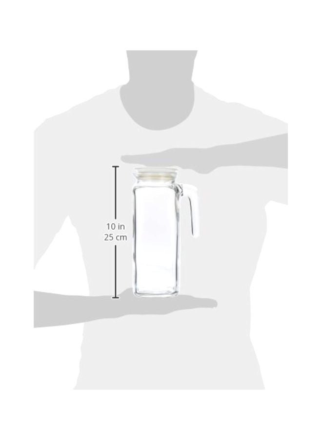 Bormioli Rocco - Glass Jug With Lid Clear - Image 1
