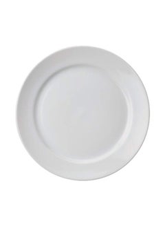 Porcelain Buffet Plate White 12inch