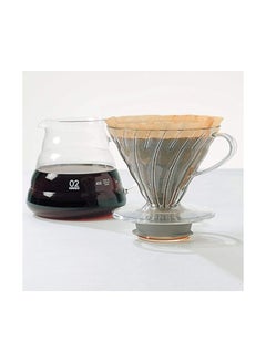 Hario Glass Coffee Carafe Clear/Silver  - Image 3