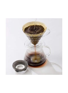 Hario Glass Coffee Carafe Clear/Silver  - Image 2