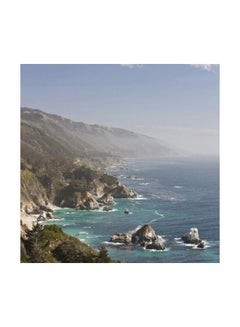 California Big Sur Coastline Printed Ceramic Mug White/Blue/Green - v1580306357/N34129190A_3