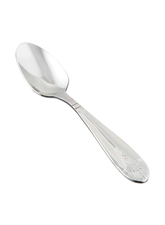 Winco 12-Piece Stainless Steel Spoon Set Silver 3x0.63inch - Image 1
