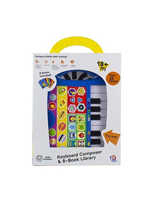 Baby Einstein Keyboard Composer And 8 Book Library board_book english - August 28, 2018