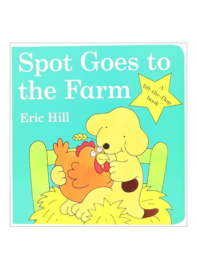 Spot Goes To The Farm Hardcover English by Eric Hill - 37004 