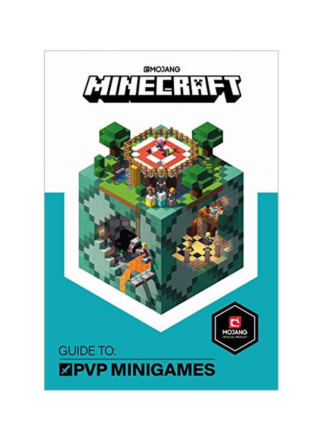 Minecraft Guide To PVP Minigames Hardcover English by Mojang Ab - 43248 