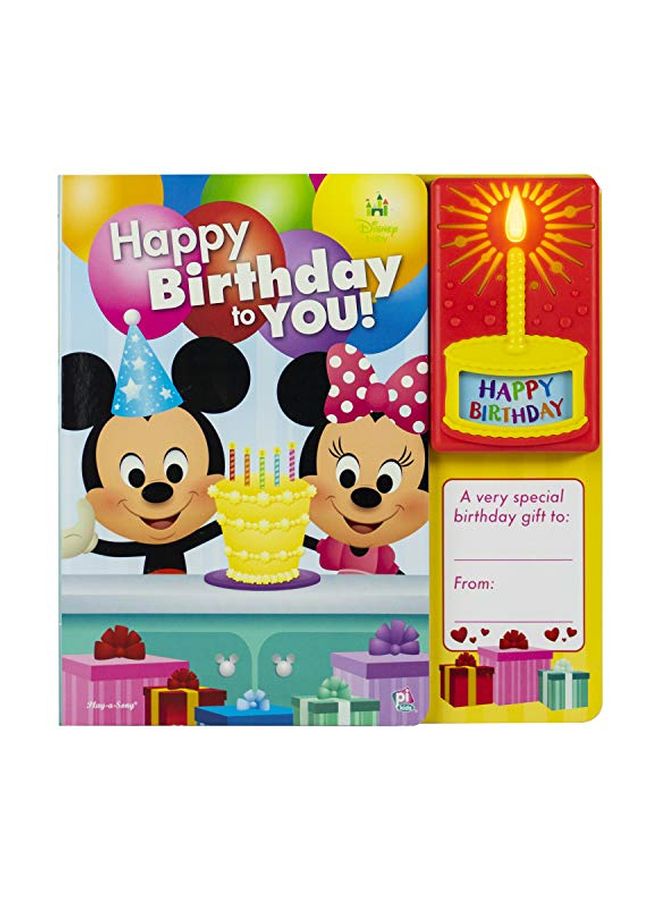Disney Happy Birthday To You Hardcover English by Phoenix - 43497