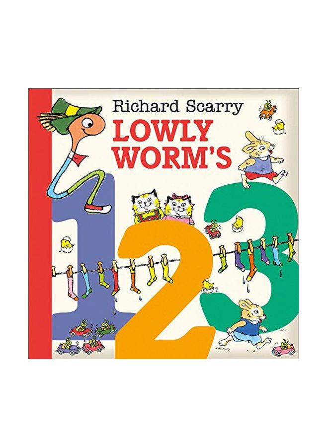 Lowly Worm's 123 paperback english - 20-Sep-18