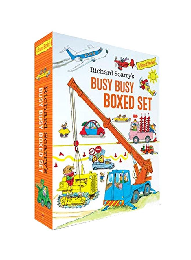 Richard Scarry's Busy Busy Boxed Set Board Book English by Richard Scarry - 03-Sep-19 
