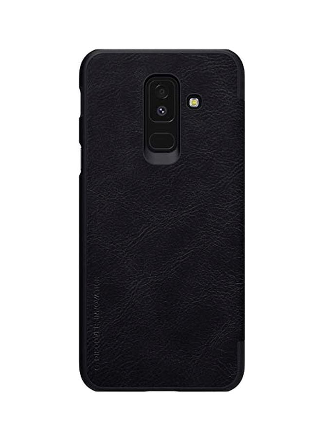 Nillkin - Flip Case Cover For Samsung Galaxy A6 Plus (2018) Black - Image 1
