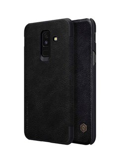 Flip Case Cover For Samsung Galaxy A6 Plus (2018) Black