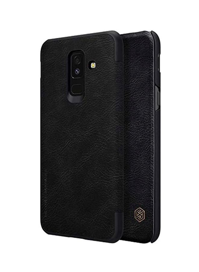 Nillkin - Flip Case Cover For Samsung Galaxy A6 Plus (2018) Black - Image 1