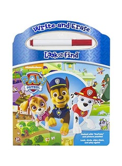 Paw Patrol Write And Erase Look And Find Hardcover English by Anonymous - 26-Jun-18 - v1580308683/N34048602A_1