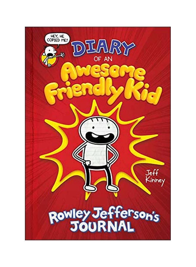 Diary Of An Awesome Friendly Kid: Rowley Jefferson's Journal Hardcover English by Jeff Kinney - 43564 