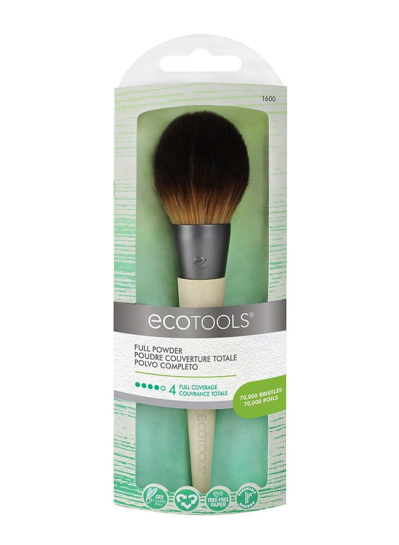 إيكوتولز فرشاة لوضع البودرة المضغوطة بيج/رمادي/بني - Image 2