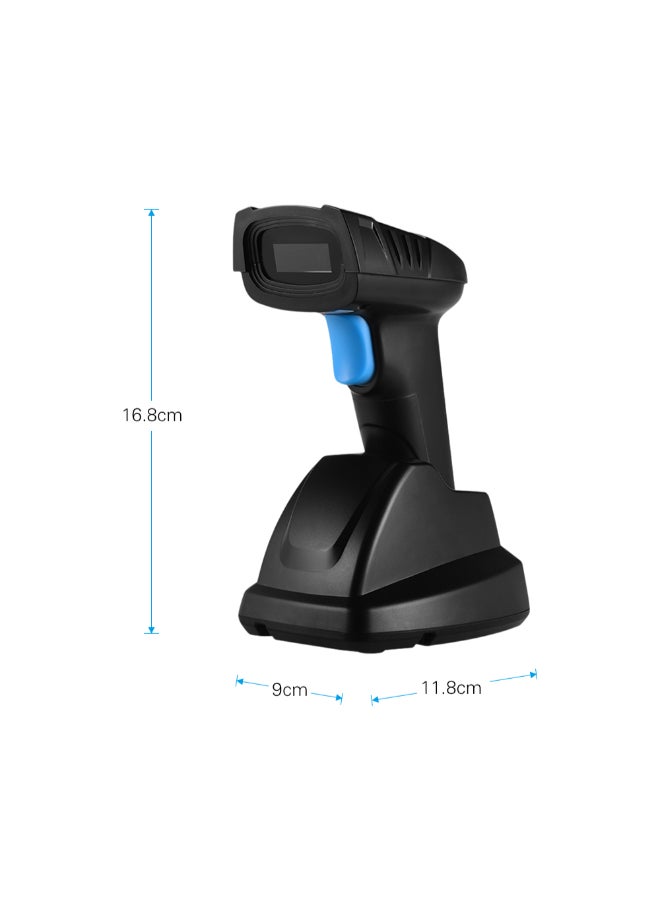 أيبيسي ماسح باركود دي 1 لاسلكي ومحمول باليد الأسود / الأزرق - Image 3