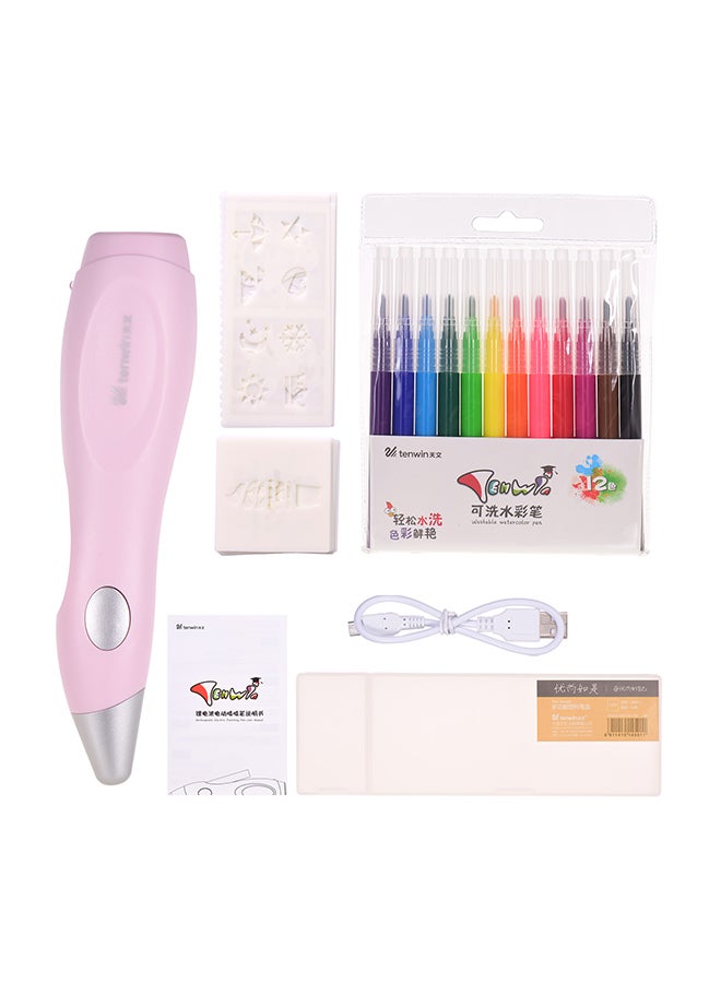 tenwin Electric Water Color Spray Kit Multicolour - Image 1