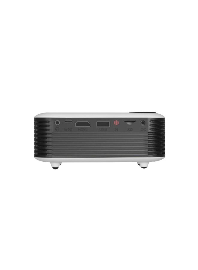 Mini Portable Video Projector White - Image 2