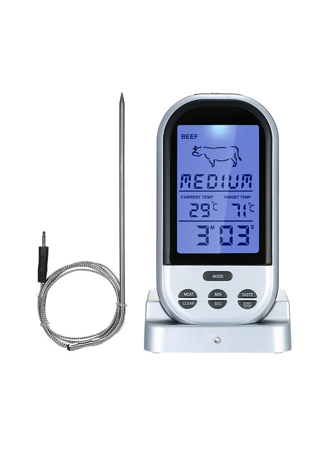 Wireless Meat Thermometer Grey/Black - Image 1
