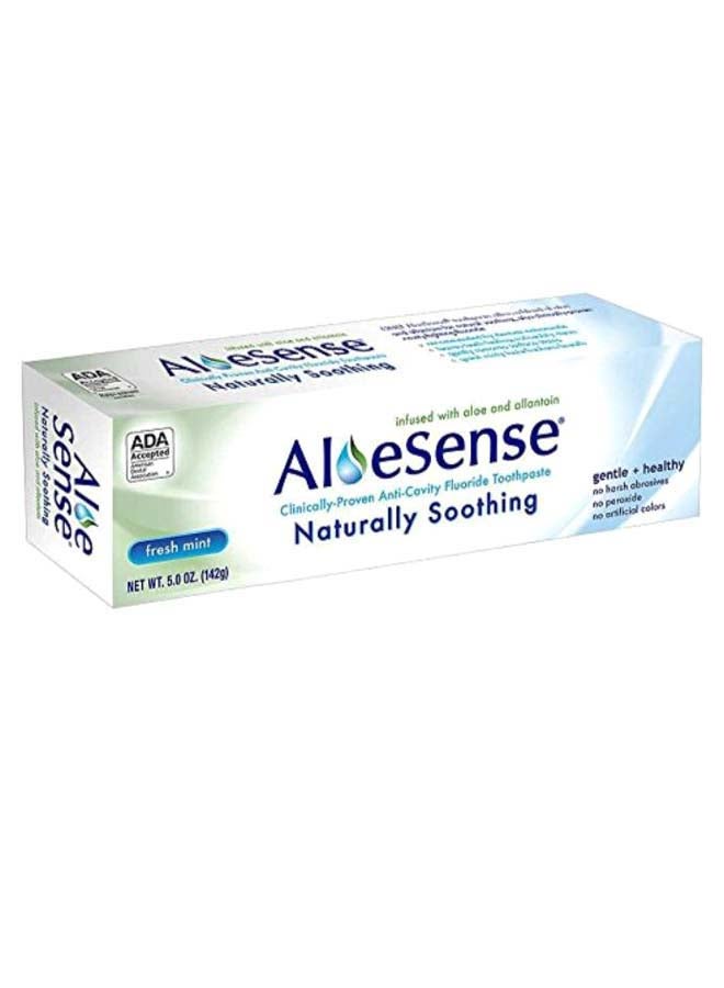 AloeSense - Fresh Mint Naturally Soothing Fluoride Toothpaste - Image 1