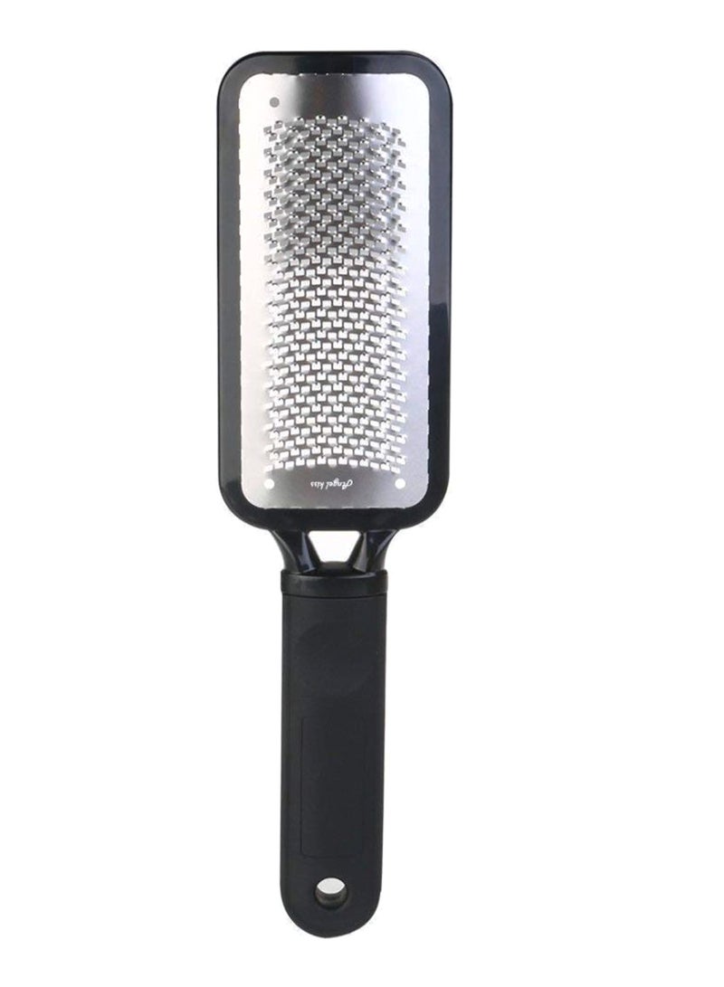 Angel Kiss Callus Remover Foot Scrubber Tool Black/Silver - Image 1