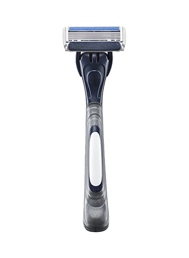 Barbasol Pack Of 3 Ultra 6 Plus Disposable Razor Blue/Silver 1.37X8.47X4.33 - Image 1