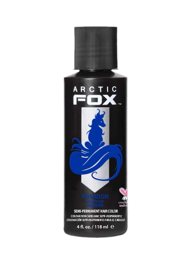 ARCTIC FOX Vegan and Cruelty Free Semi Permanent Hair Colour Dye Blue 118ml - Image 1