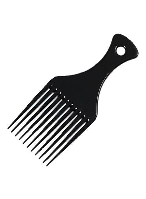 Hair Styling Pick Fork Comb Black 16 x 6.5 x 1cm