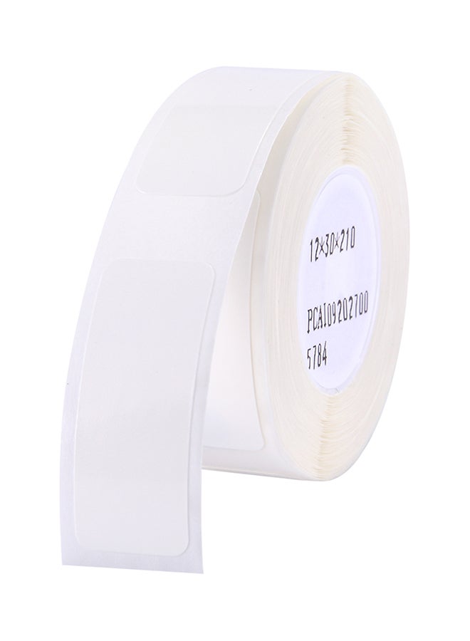 Waterproof Thermal Barcode Printing Label Paper White - Image 1