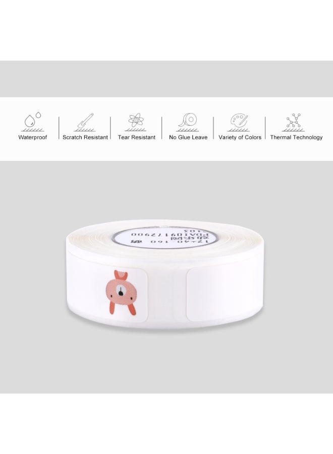 Waterproof Thermal Barcode Printing Label Paper White - Image 4