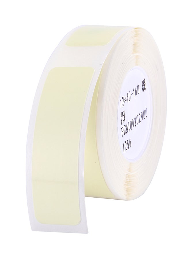 Waterproof Thermal Barcode Printing Label Paper Warm white - Image 1
