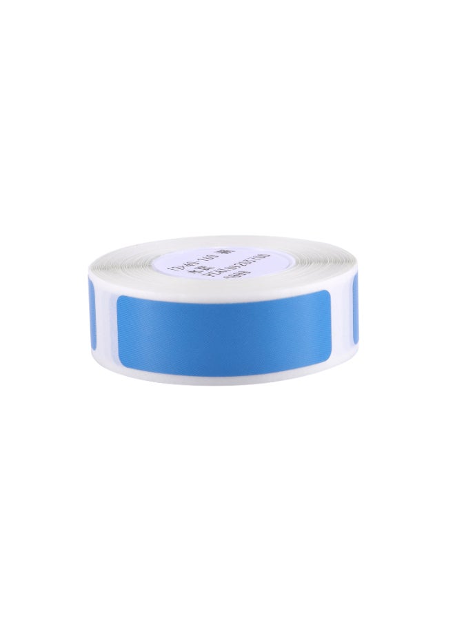 Waterproof Thermal Barcode Printing Label Paper Blue