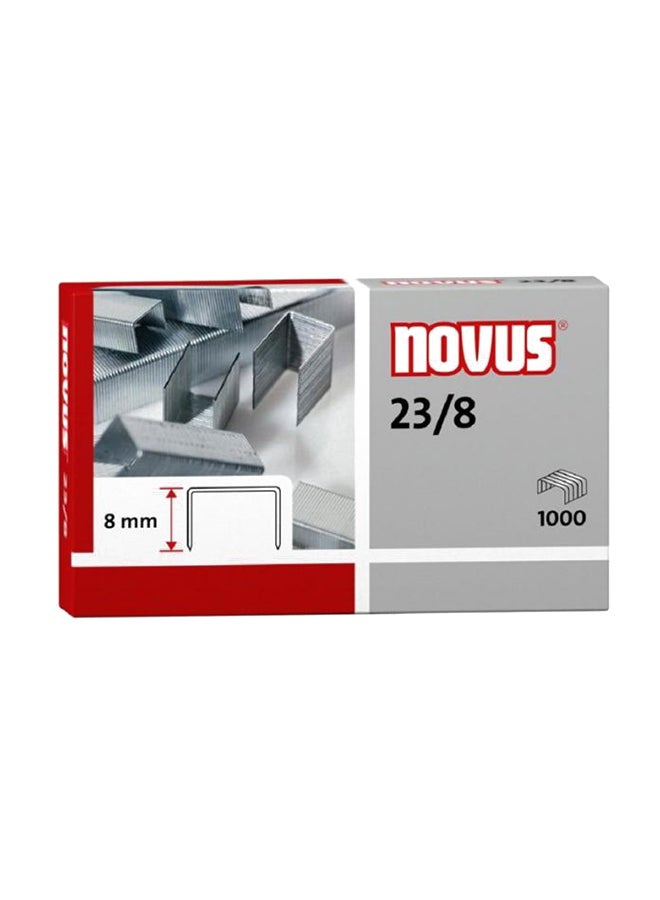 Pack Of 1000 Staple Pin Silver