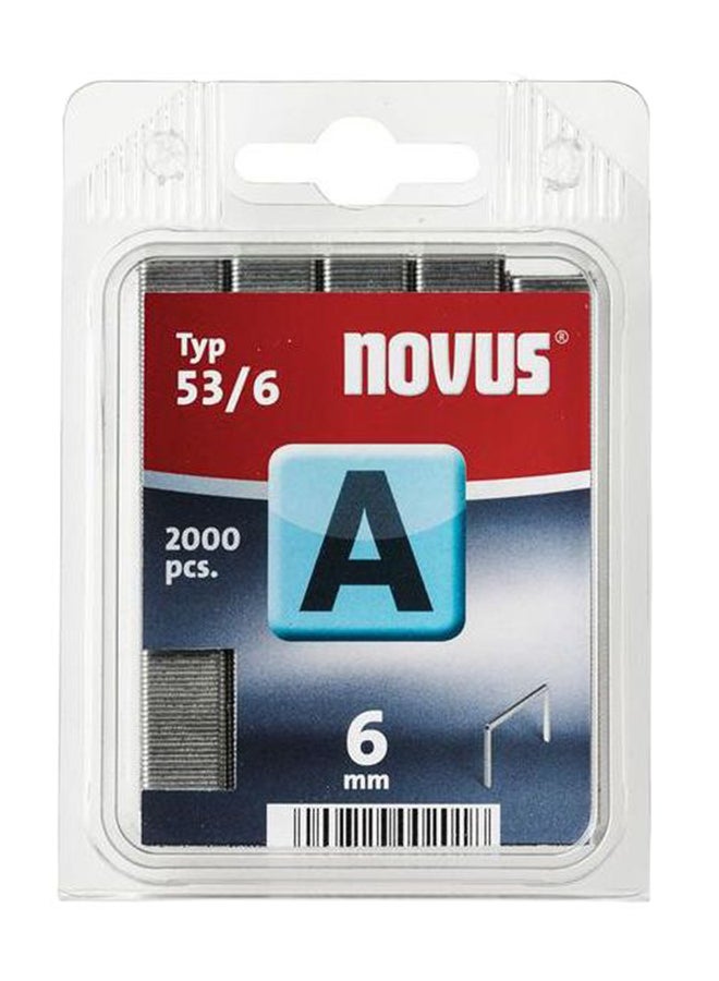 Pack Of 2000 Staple Pin Silver