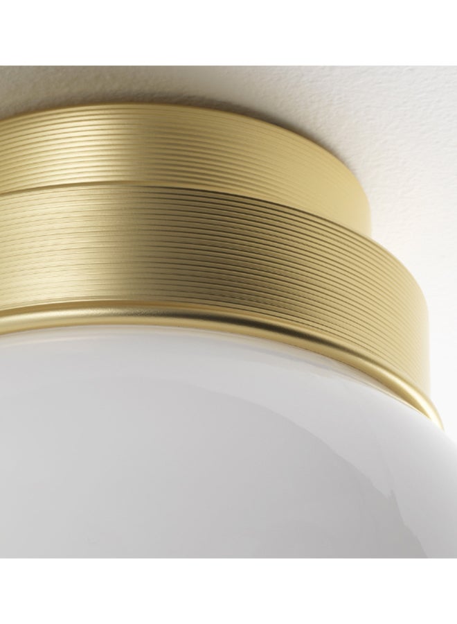 Ceiling Wall Lamp White/Gold 19cm  - Image 4