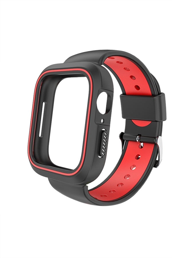 Rubber Digital Watch Band For Apple Watch Series 3/2/1 38Mm