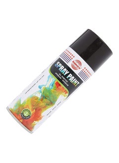 Asmaco Quick Drying Smooth Finish Premium Quality Durable High-Gloss Spray Paint Black 400ml  - Image 2