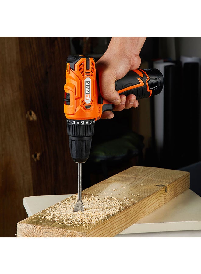 BMB tools 104-Piece Heavy Duty Cordless Drill Set Orange/Black - Image 5